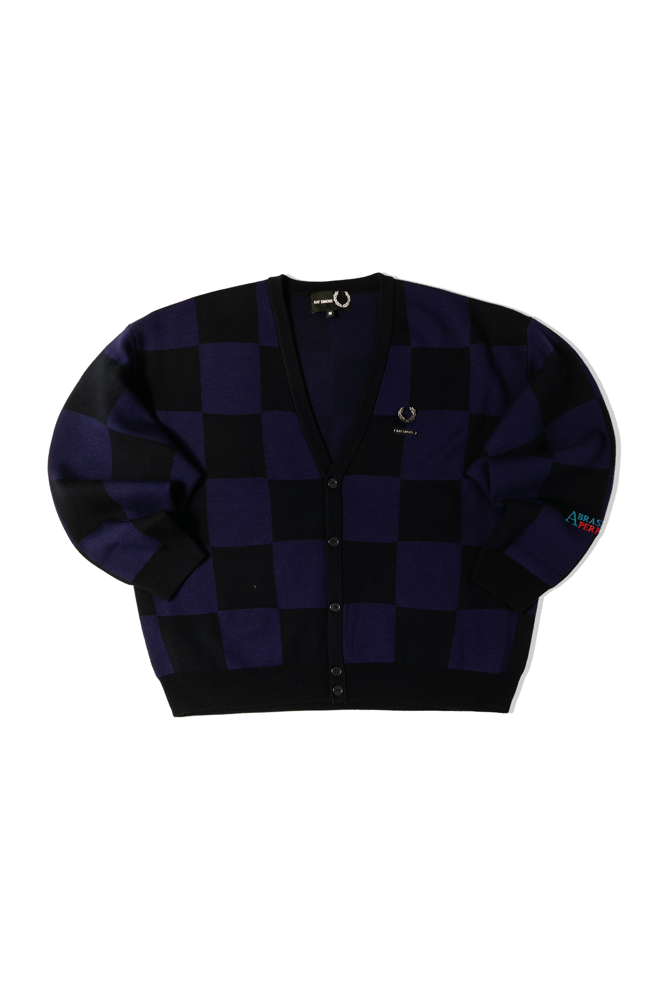 Checkerboard Cardigan x Raf Simons