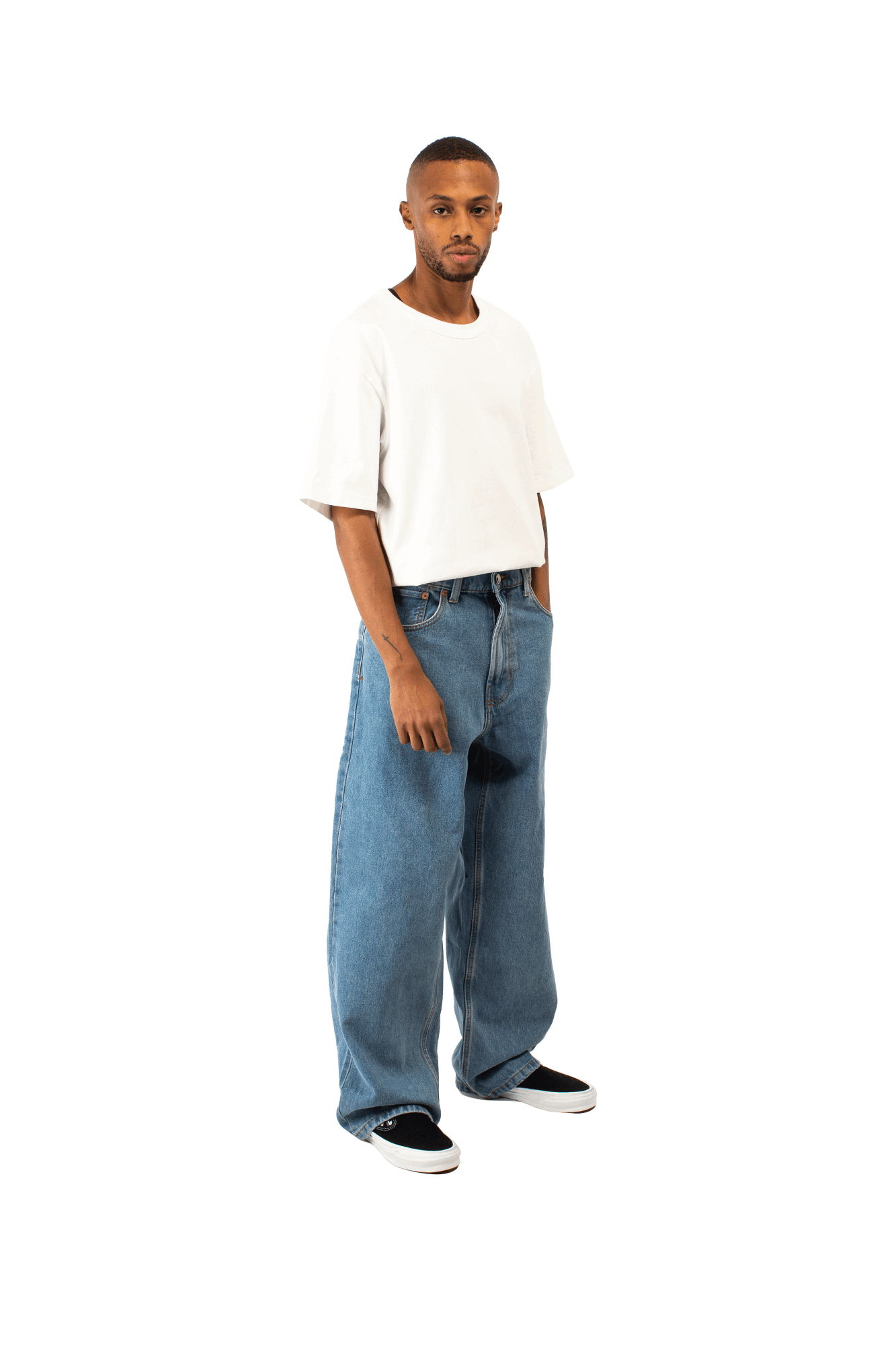 Check-5 Baggy Denim Pant