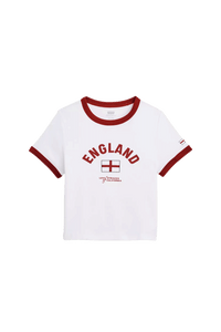 Retro Mini Ringer Tee England x Fifa World Cup