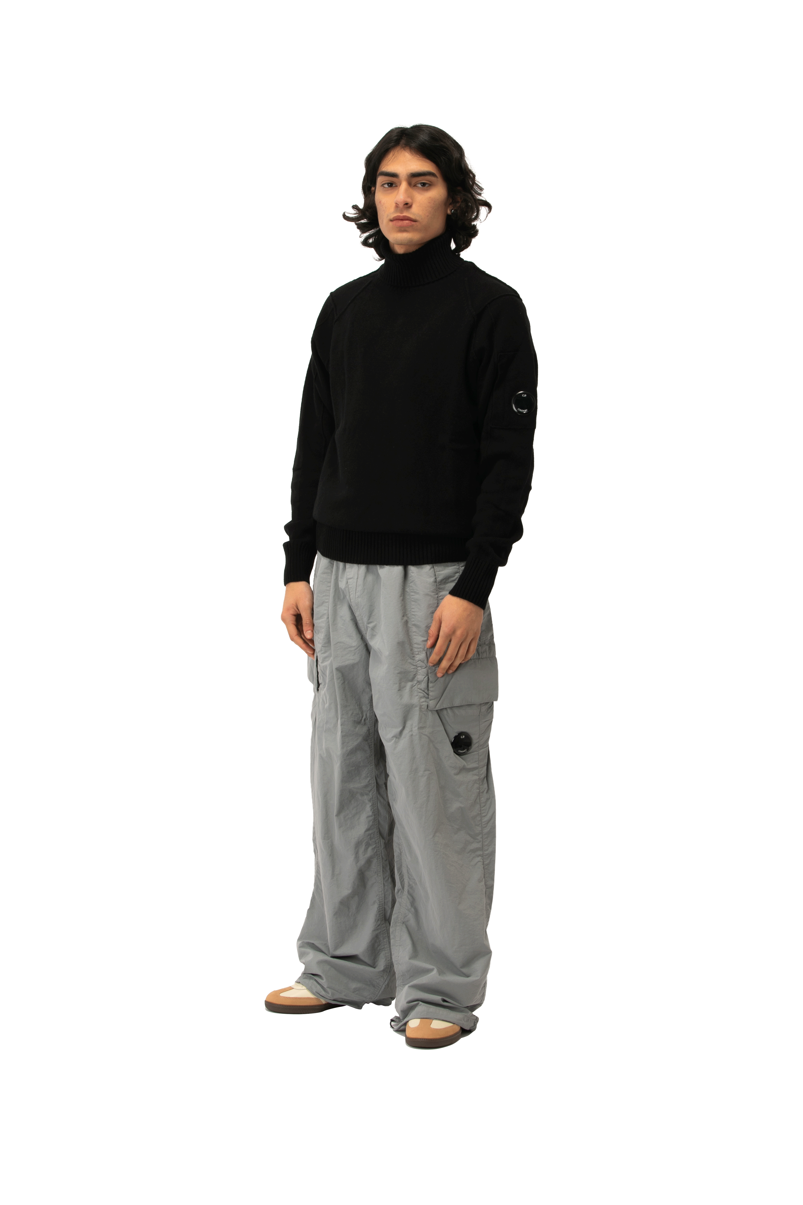 Lambswool Roll Neck Jumper