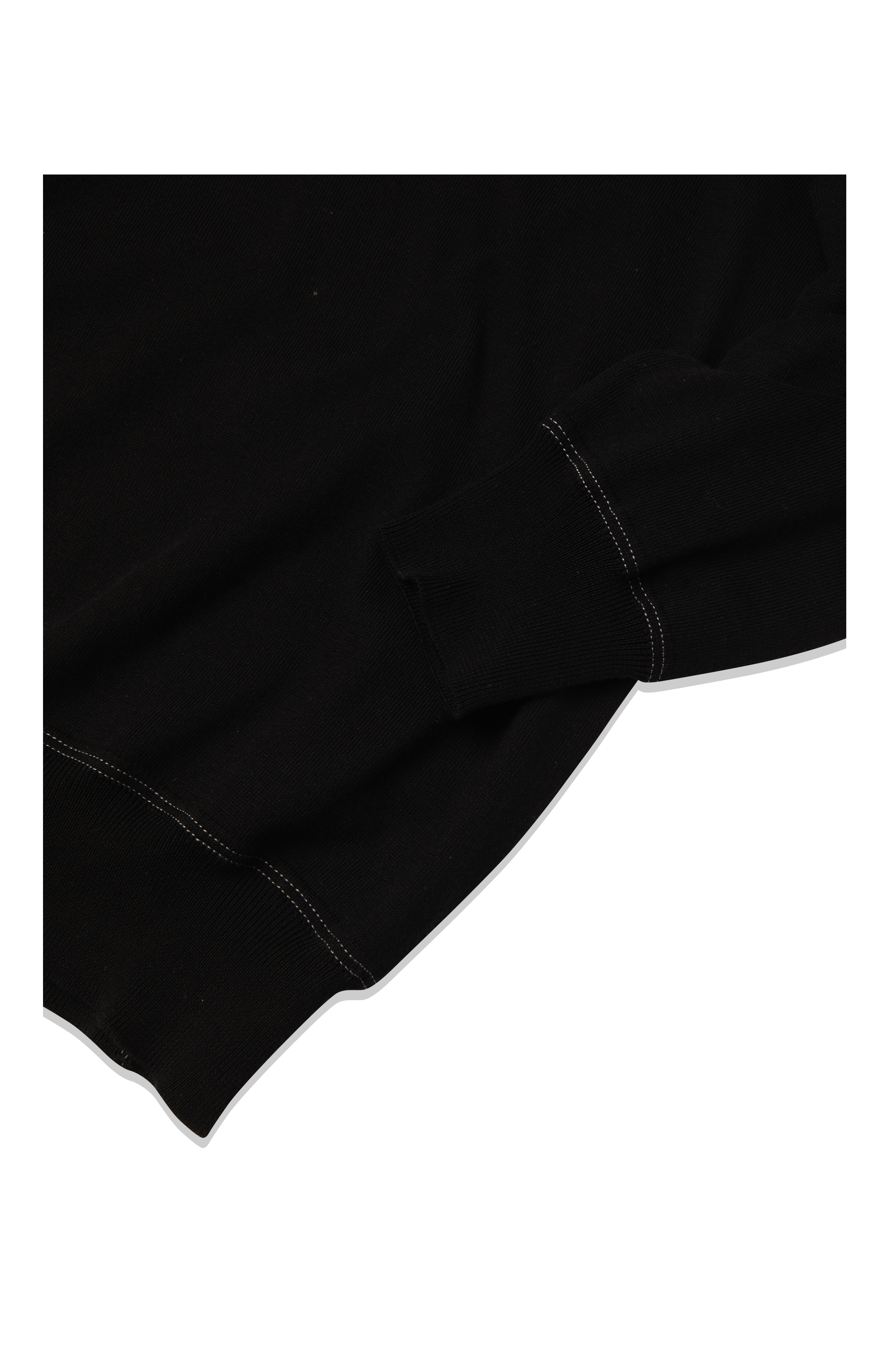 Cotton Sea Island Half Zip Lens Sweater