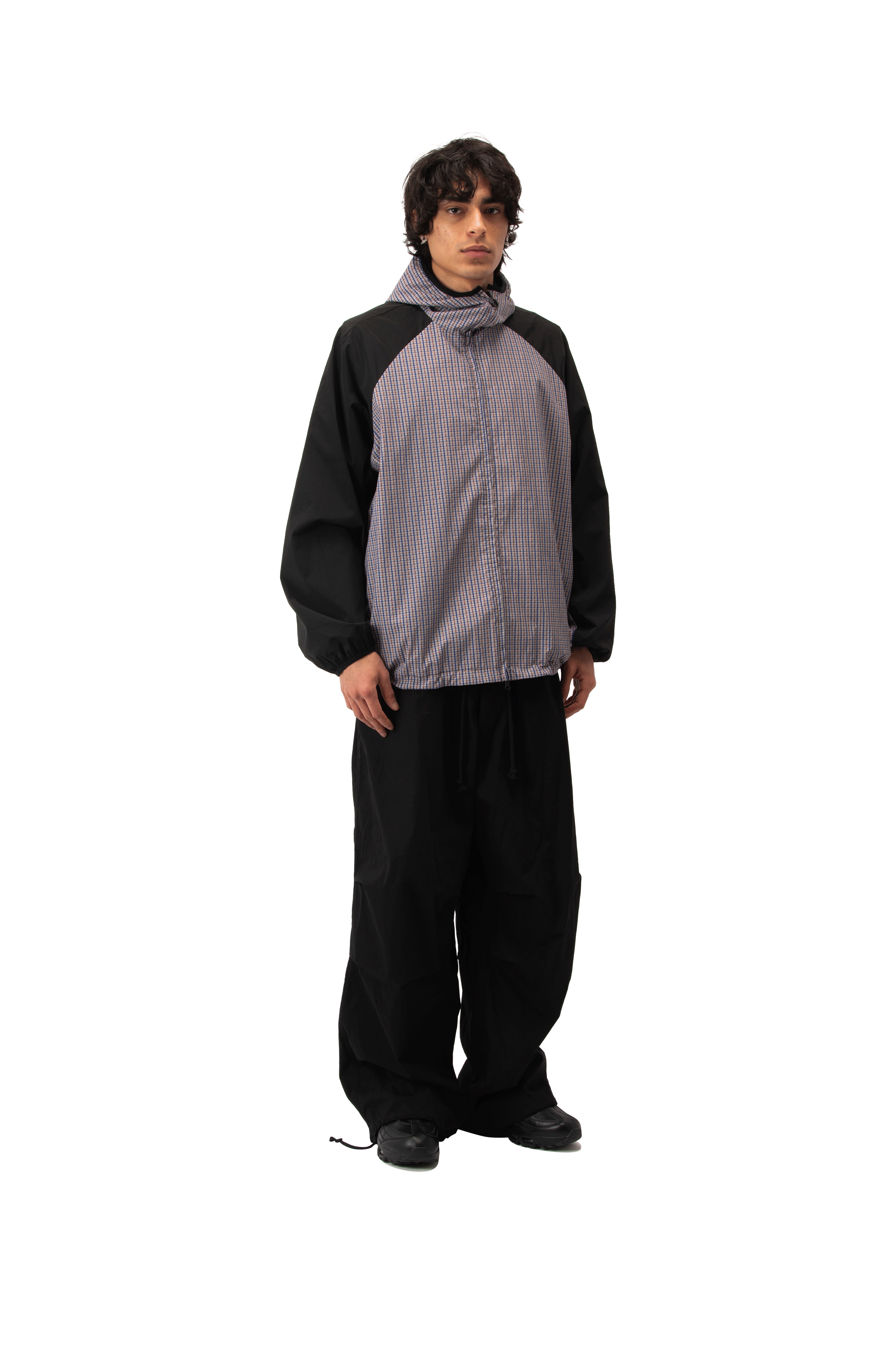 Contrast Panel Jacket.