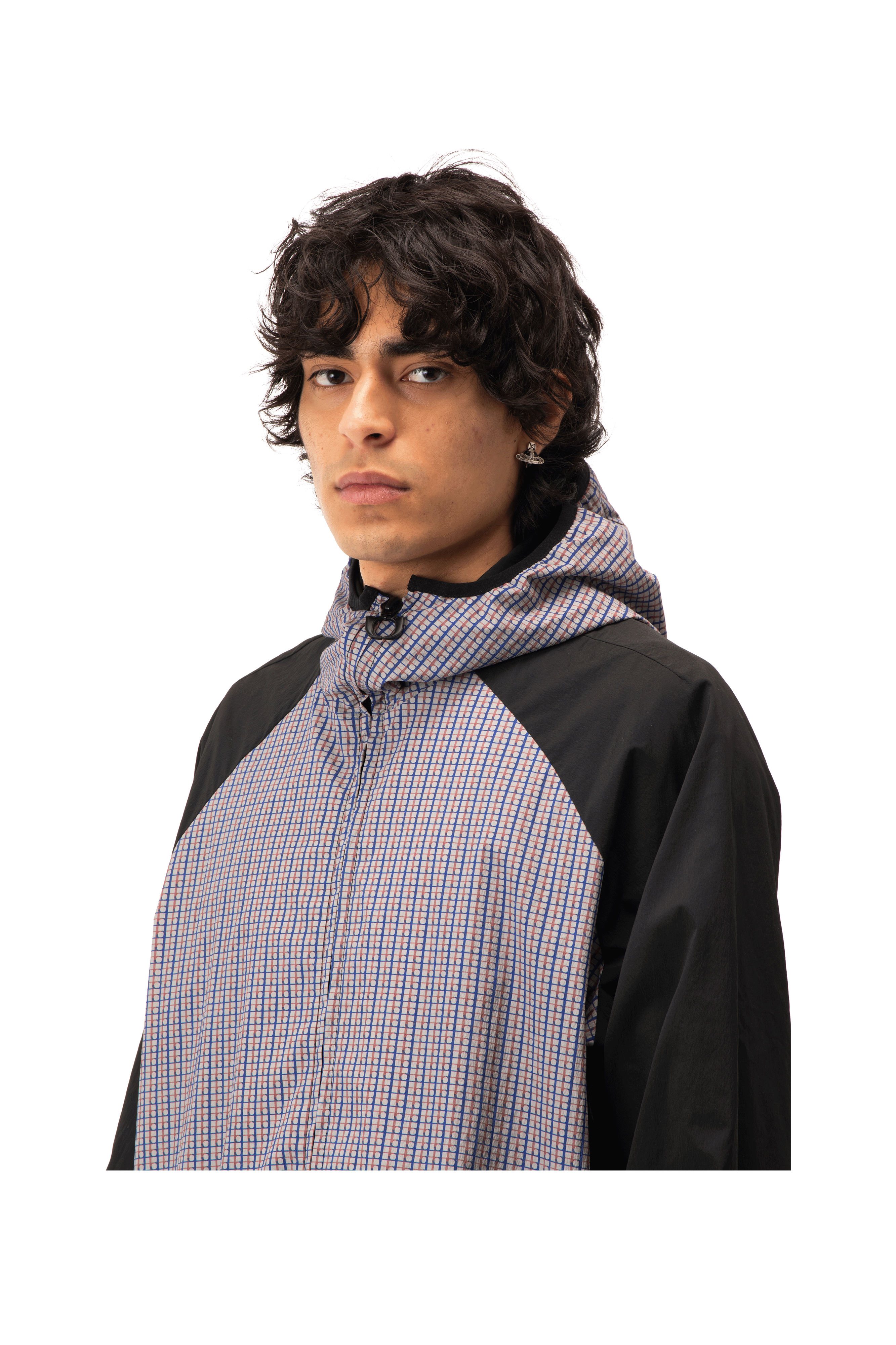 Contrast Panel Jacket.