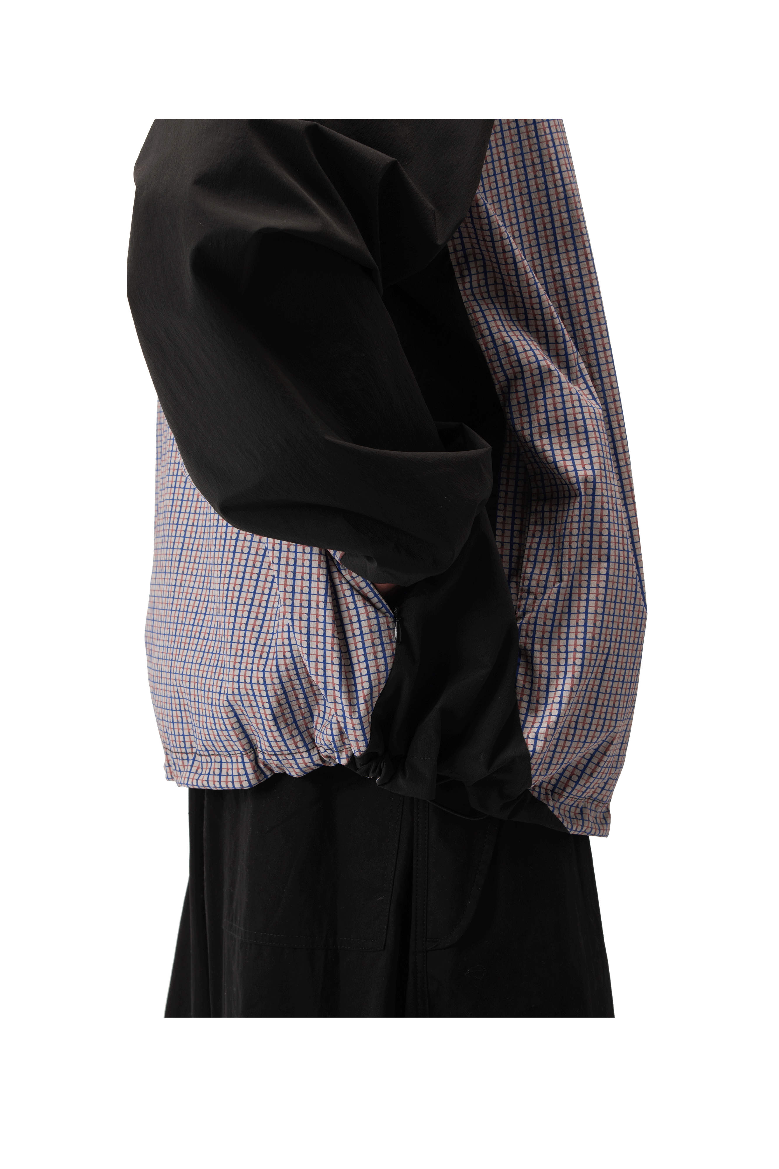 Contrast Panel Jacket.