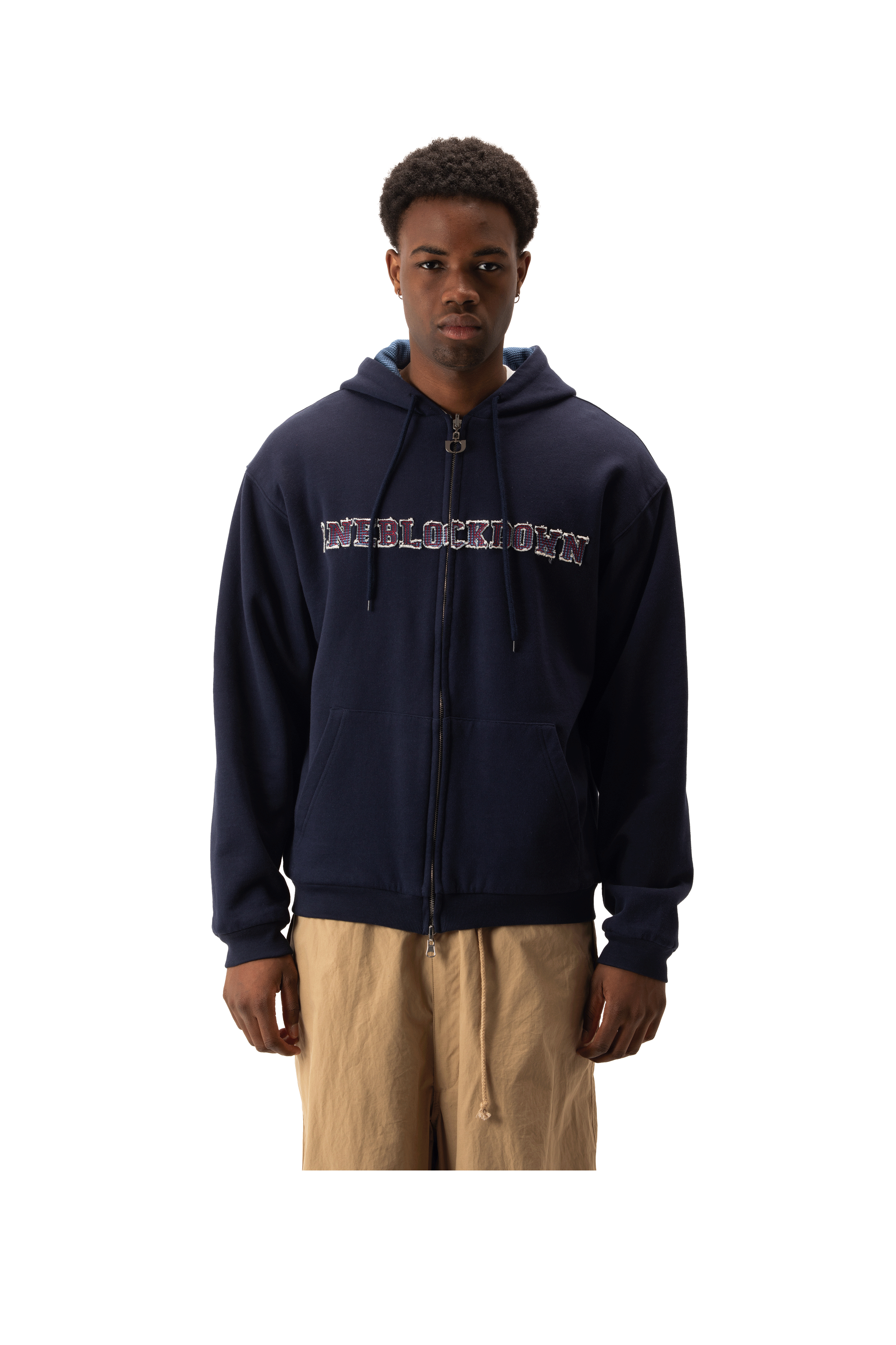 Reversible Logo Zip-Up Hoodie