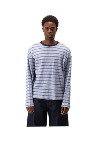 Logo Stripe Waffle Top