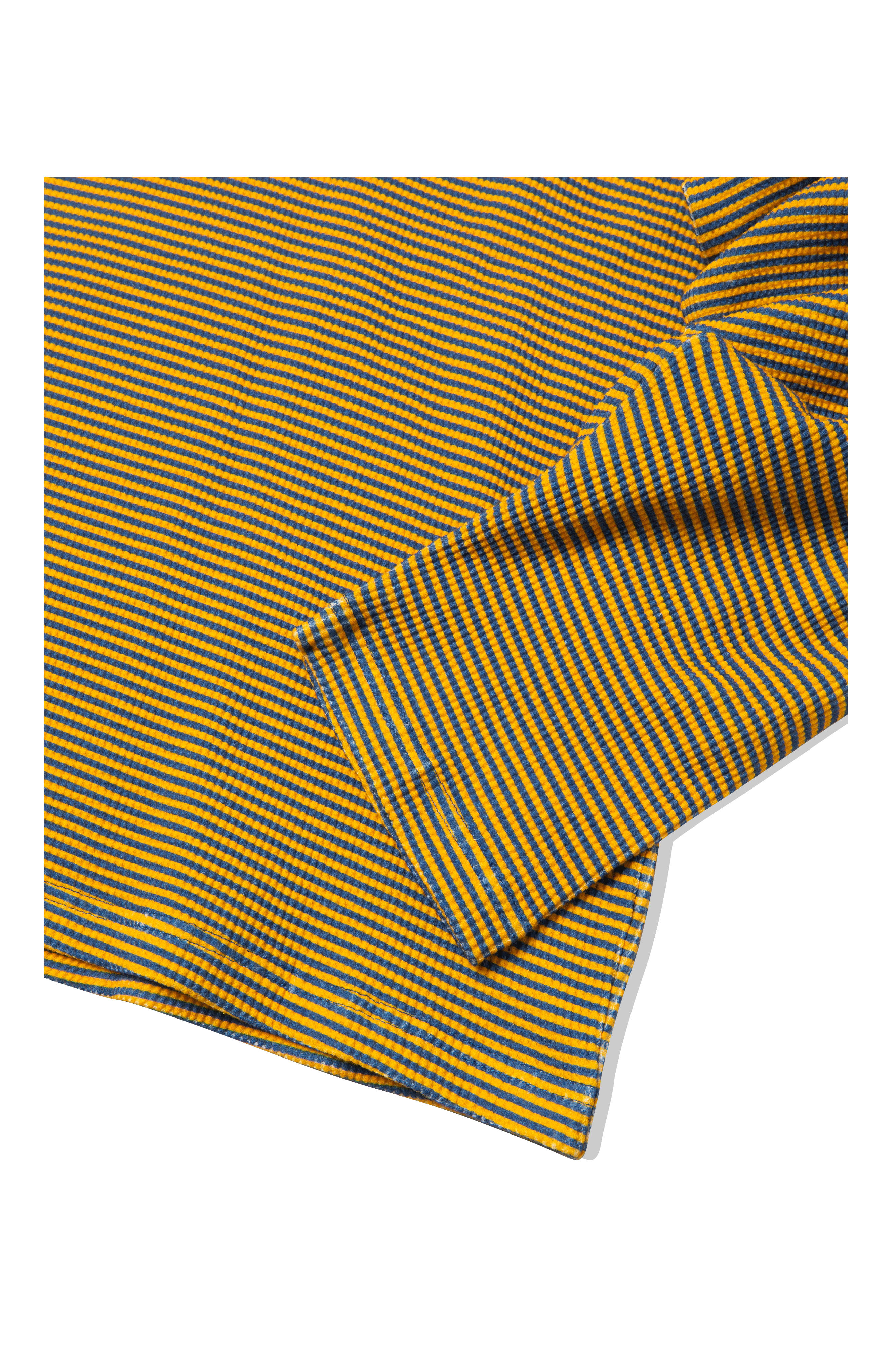 Stripe Waffle Longsleeve Top.