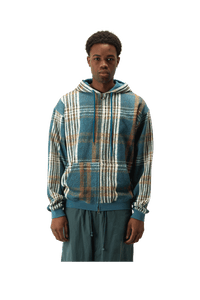 Scan Print Zip-Up Hoodie