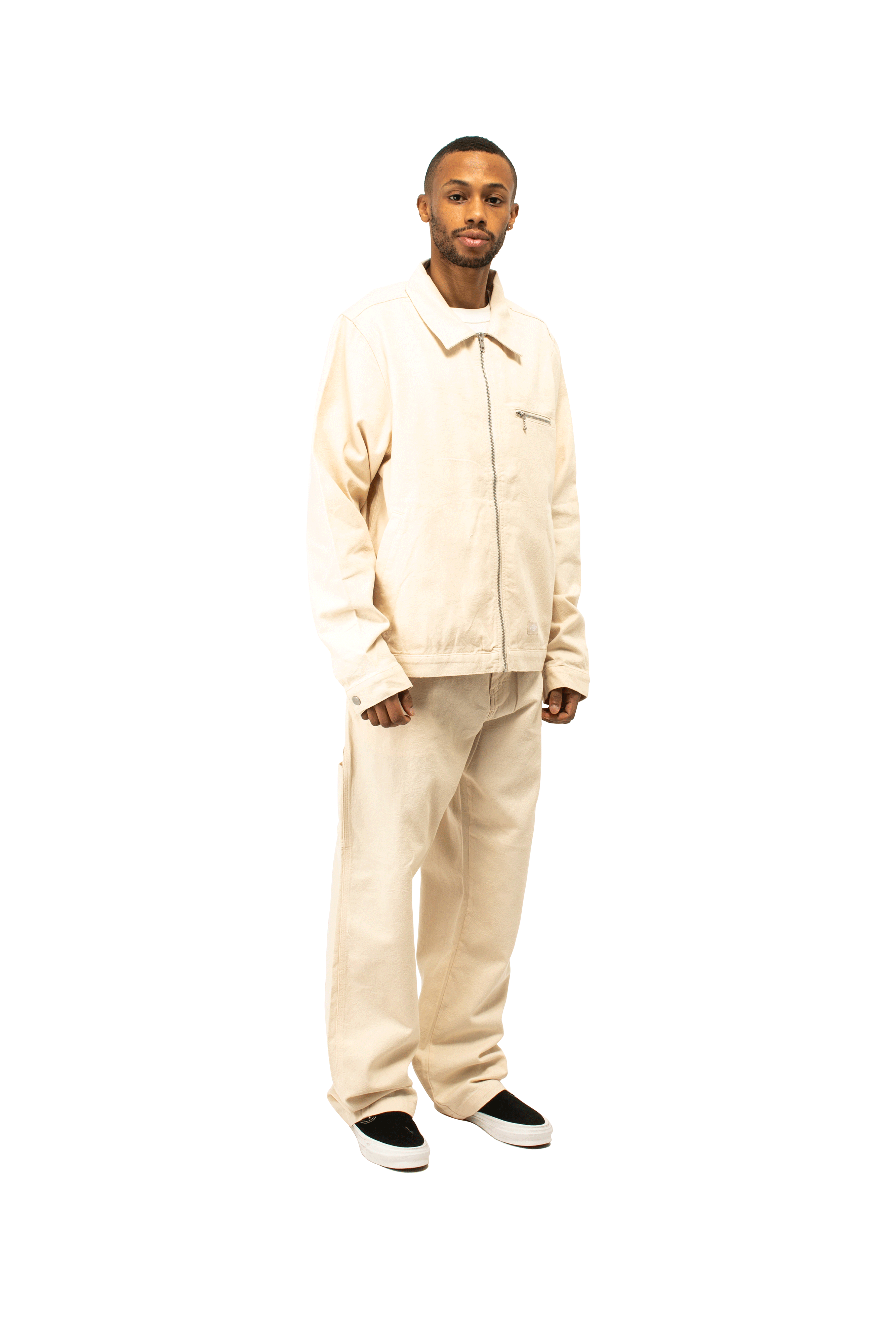 Tonal Jacquard Painters Jacket