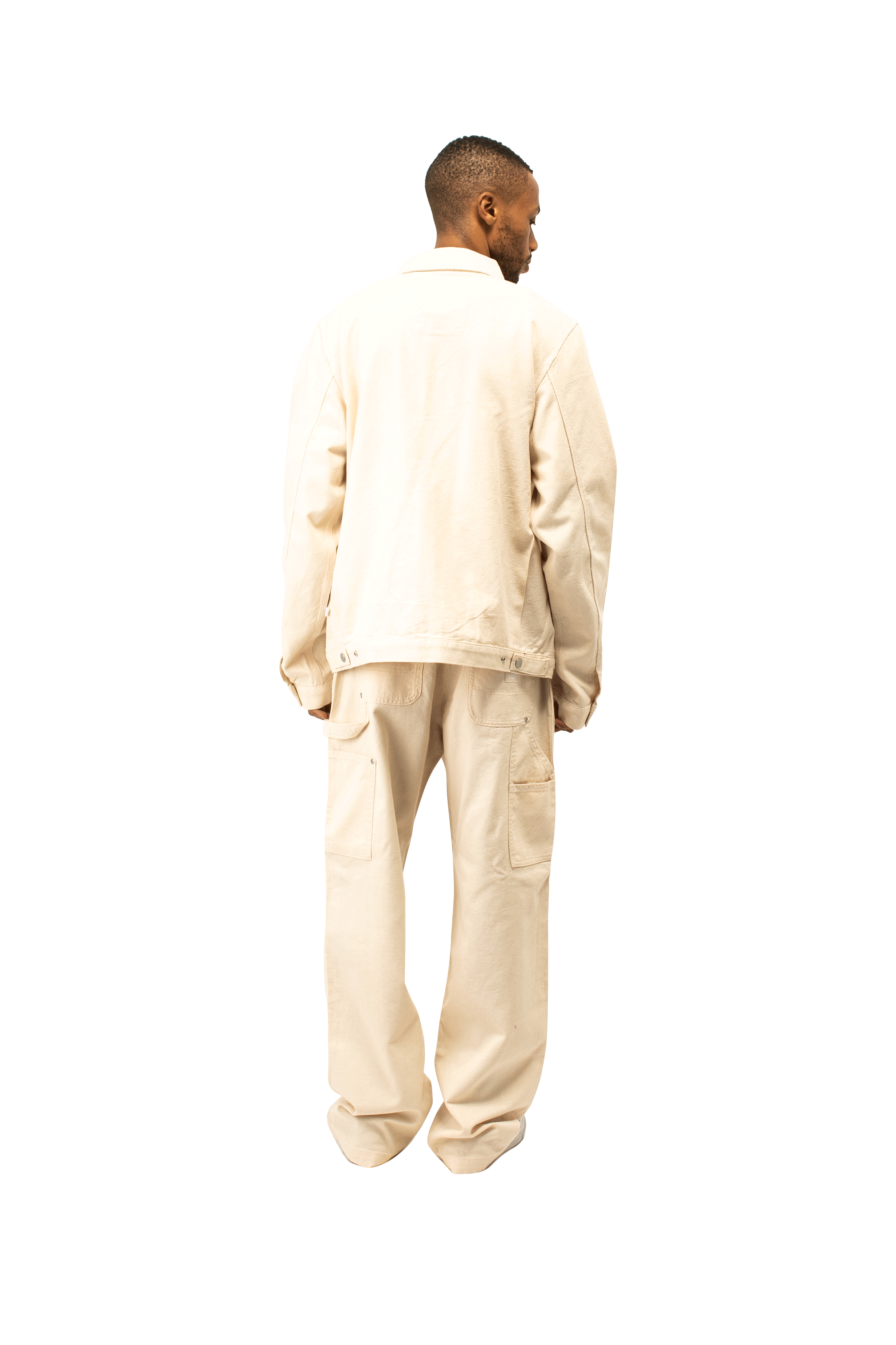 Tonal Jacquard Painters Jacket