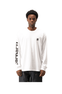 Longlseeve Archive Script T-Shirt