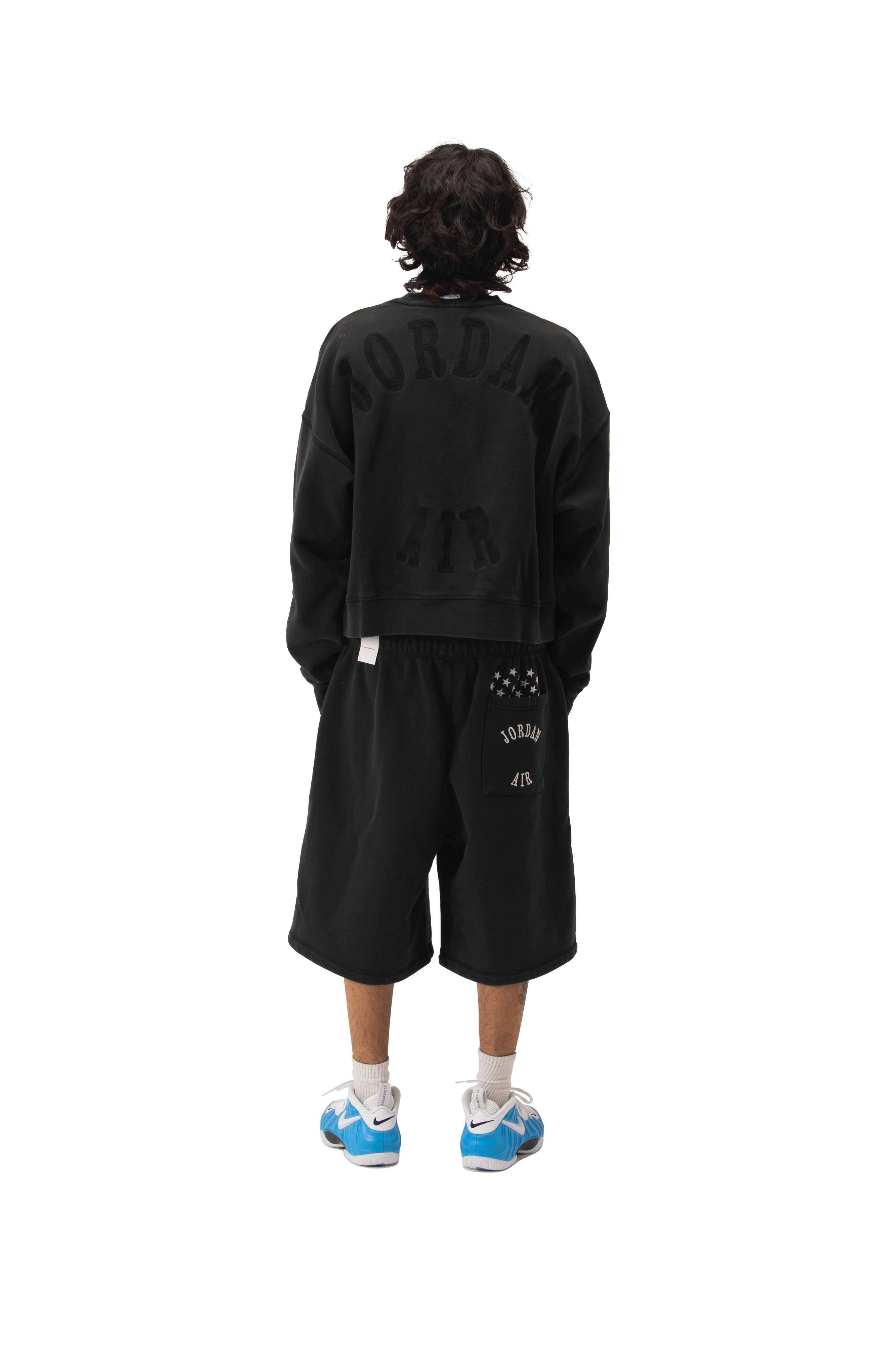 In-House Crop Fleece Crew