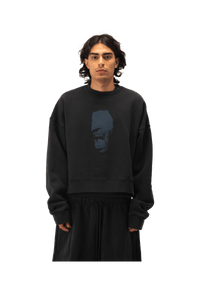 In-House Crop Fleece Crew