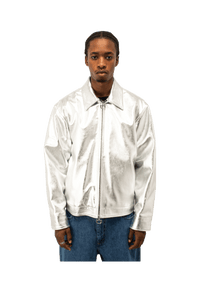 Laminated Leather Jacket