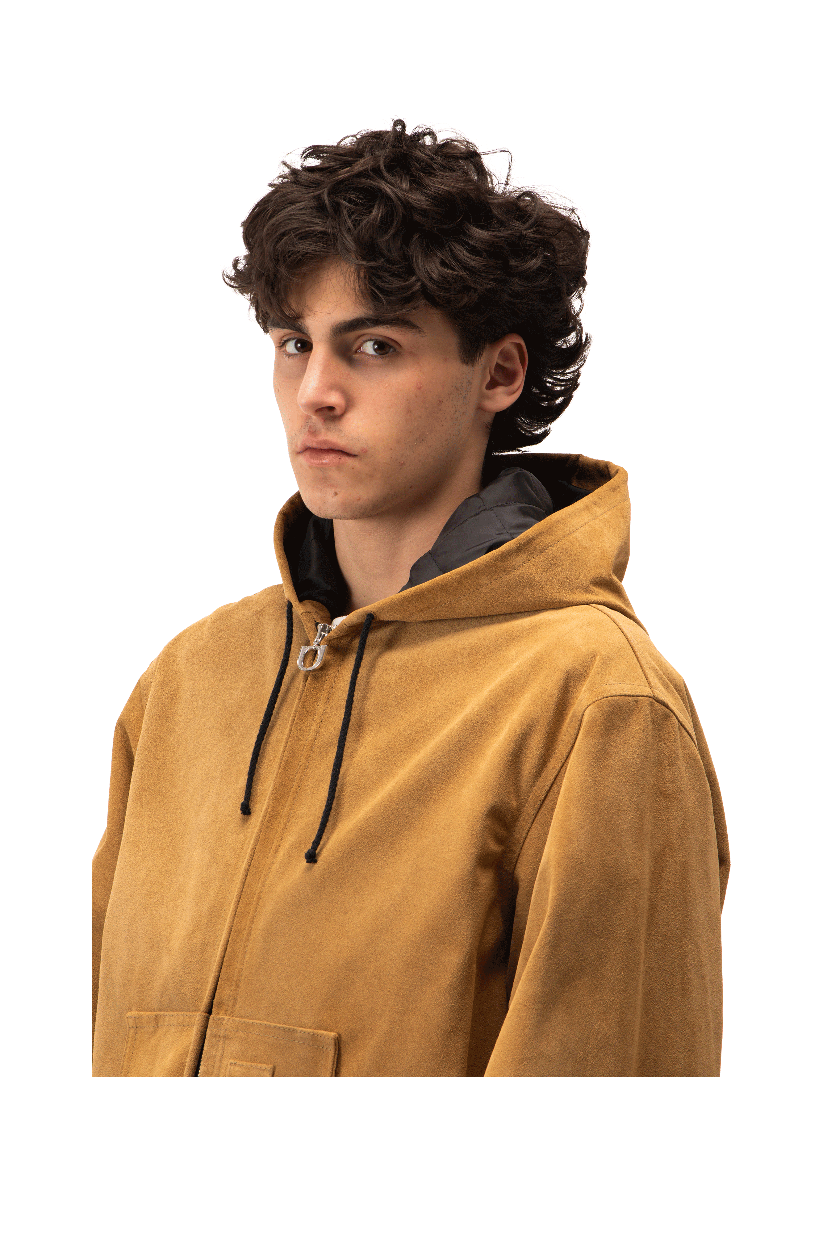 Active Suede Leather Jacket