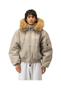 Bomber With Hood