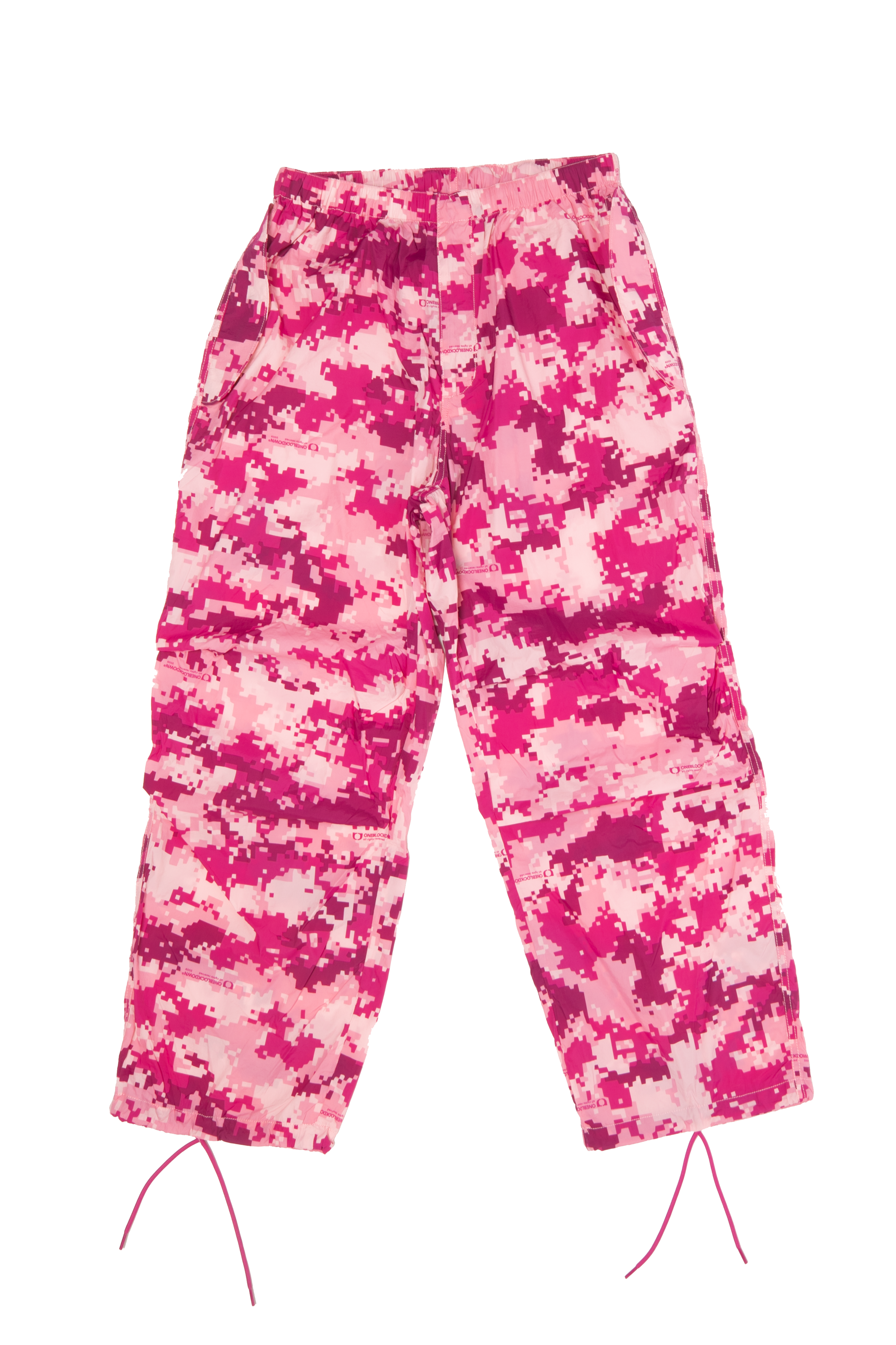 Pink Digi Camo Track Pants