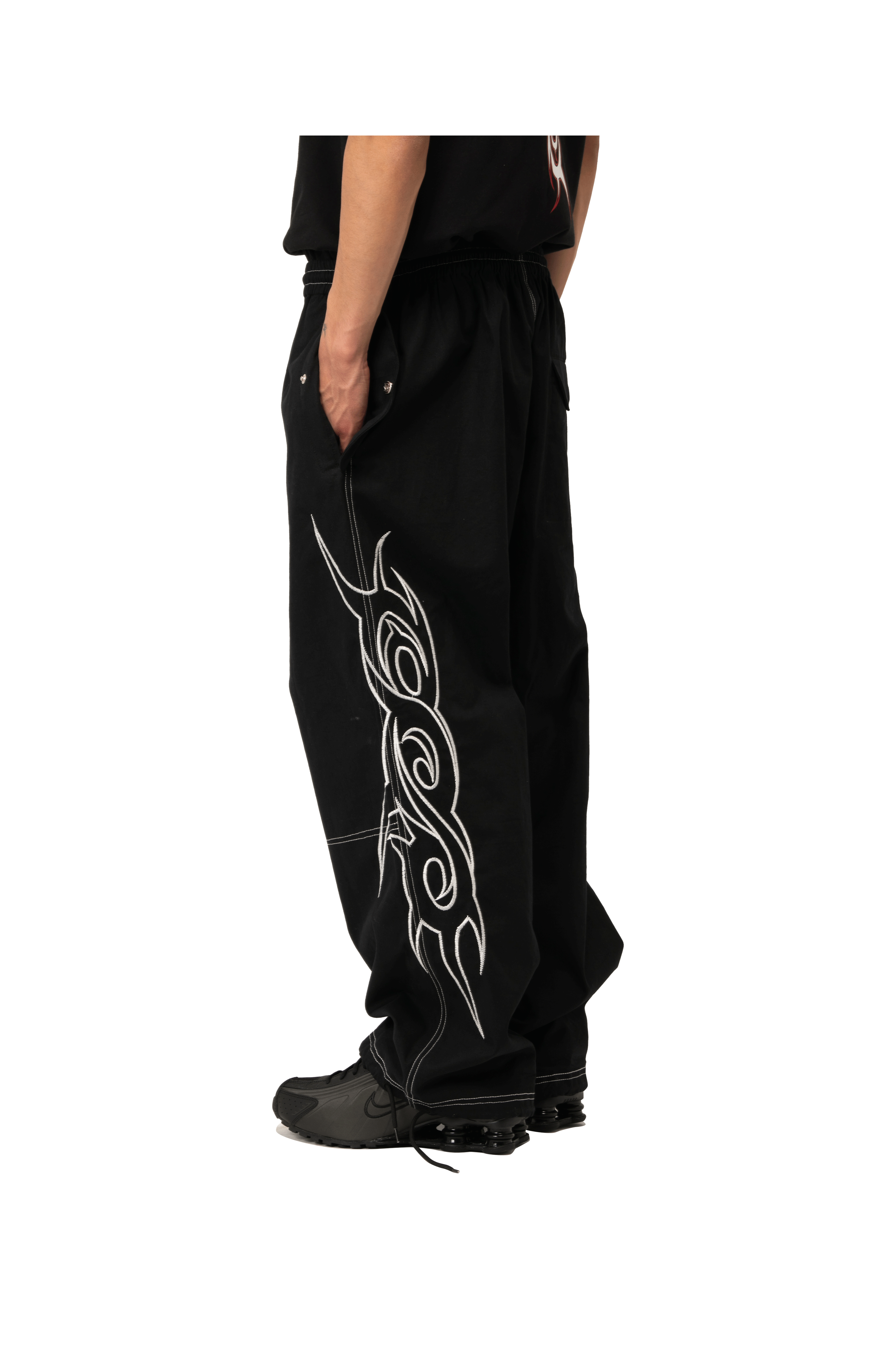 Tribal Embroidered Pants