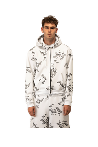 Artic Digi Camo Zipped Hoodie