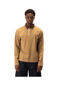 Link Logo Striped Polo