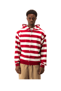 Button Up Zip-Up Sweatshirt