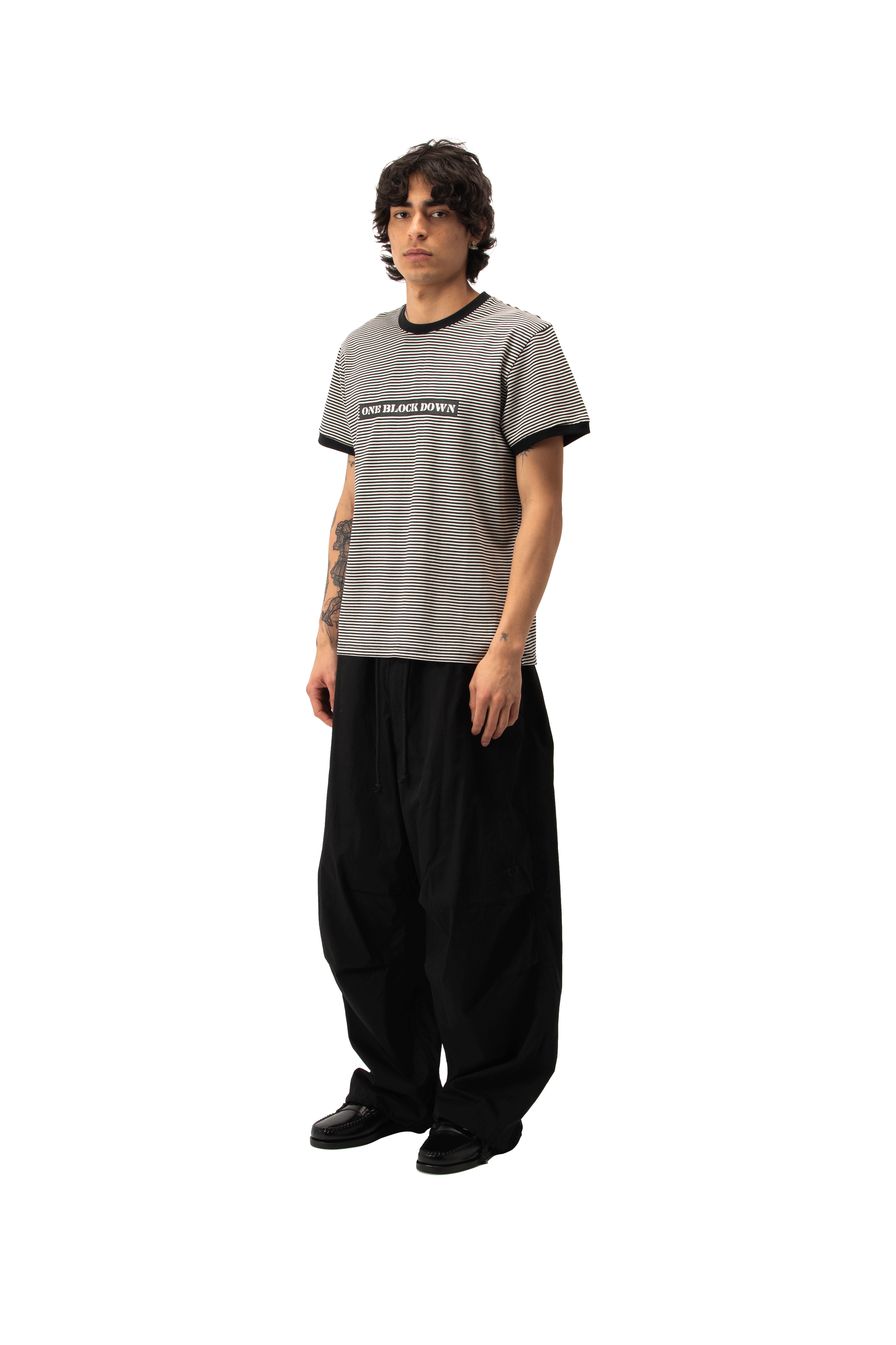 Jacquard Stripes Tee