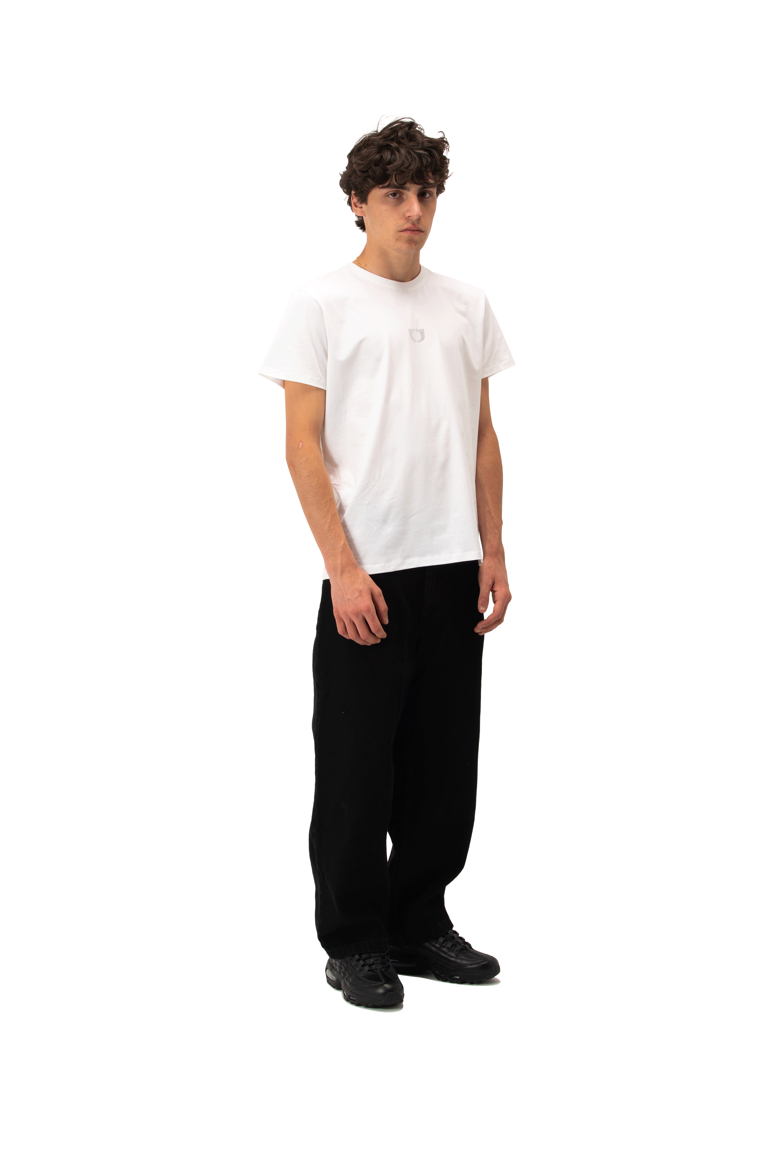 Rhinestones Link Slim Fit Tee
