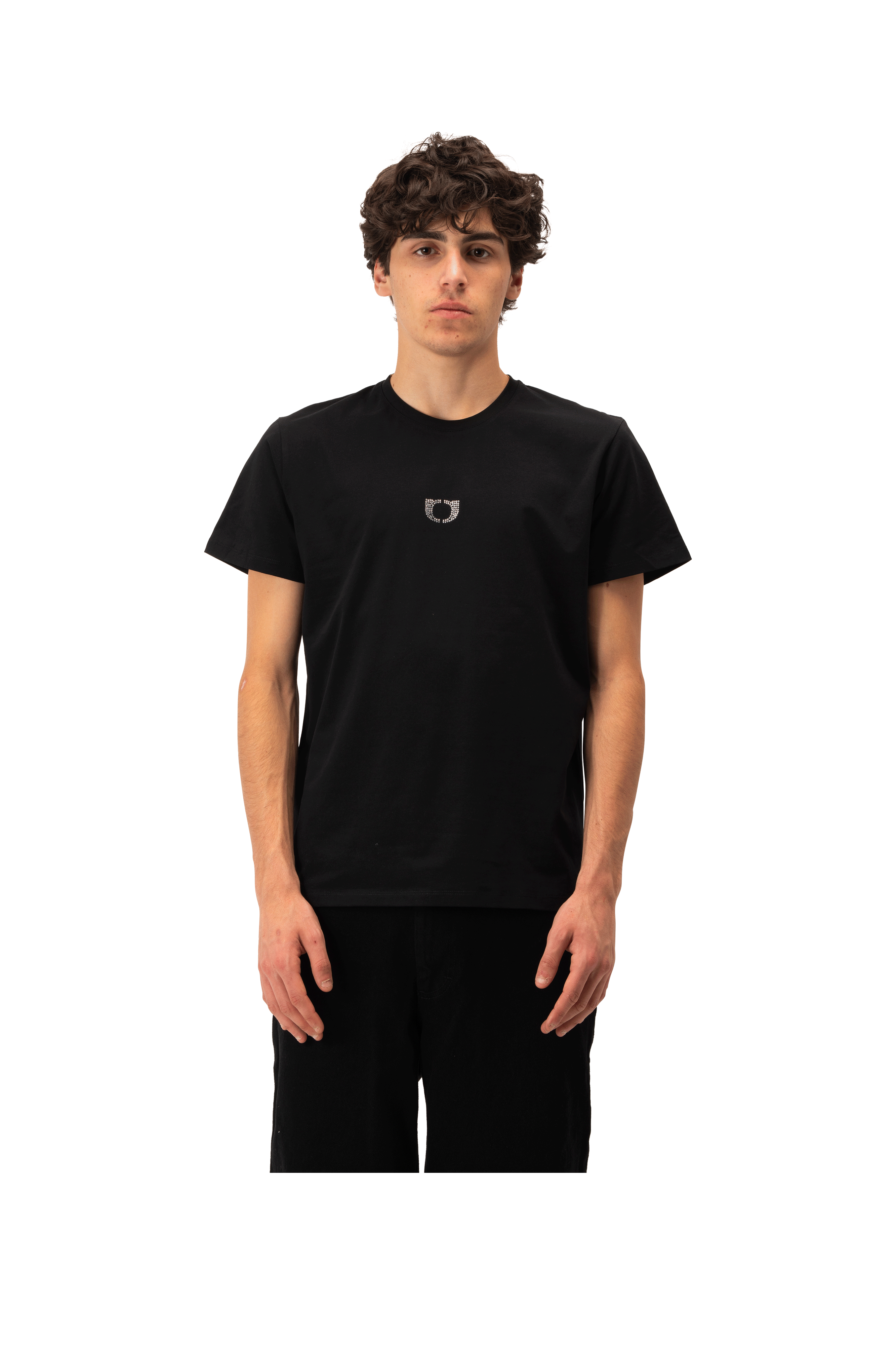 Rhinestones Link Slim Fit Tee