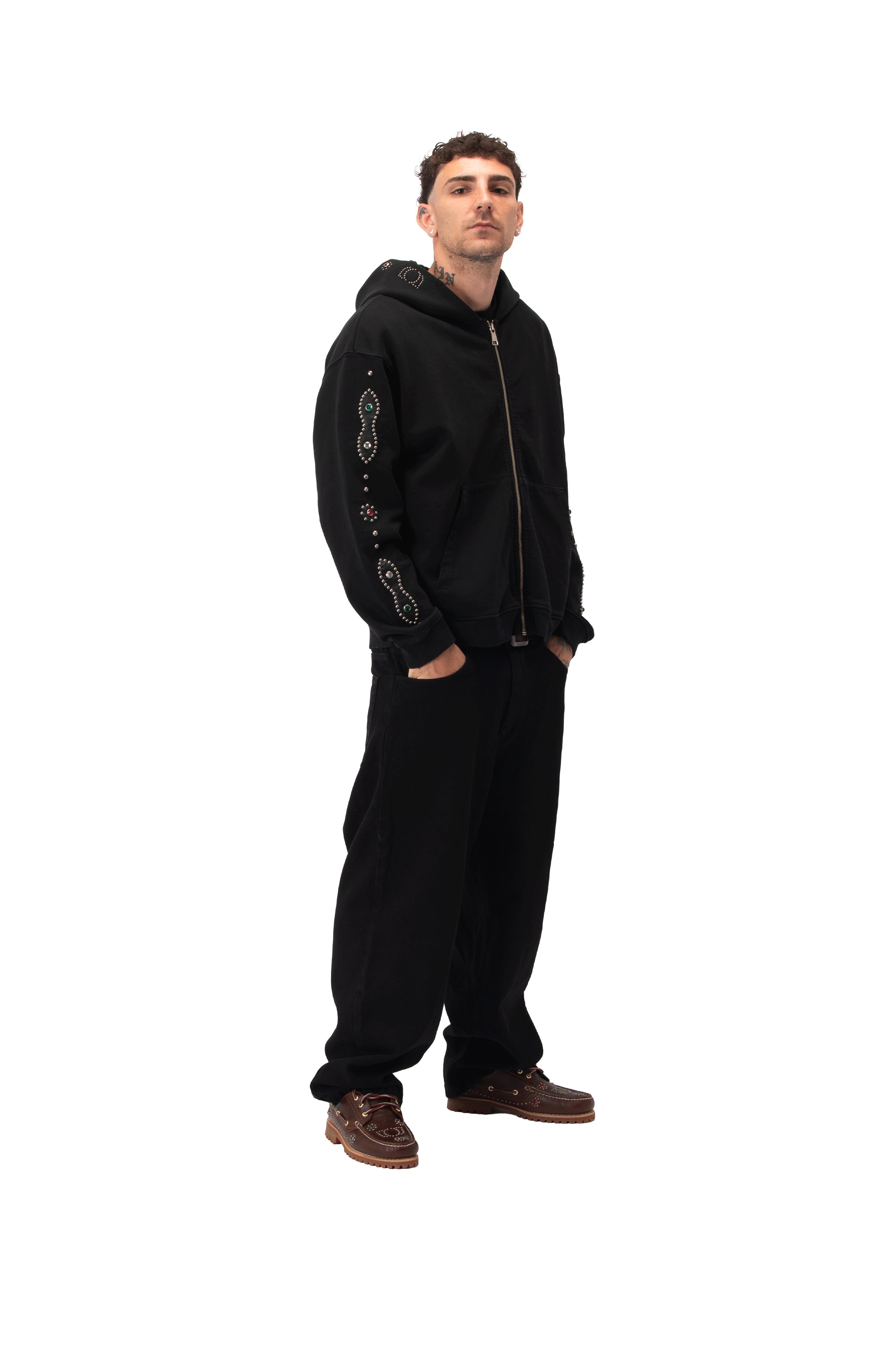 Studded Sweatshirt One Block Down x HTC