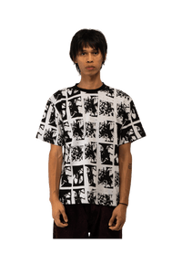 Flower Jaquard Tee Shirt Knit