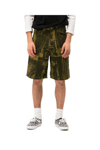 Castle Printed Denim Short Woven