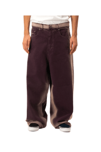 Shadow Wash Extra Baggy Denim Pant Woven