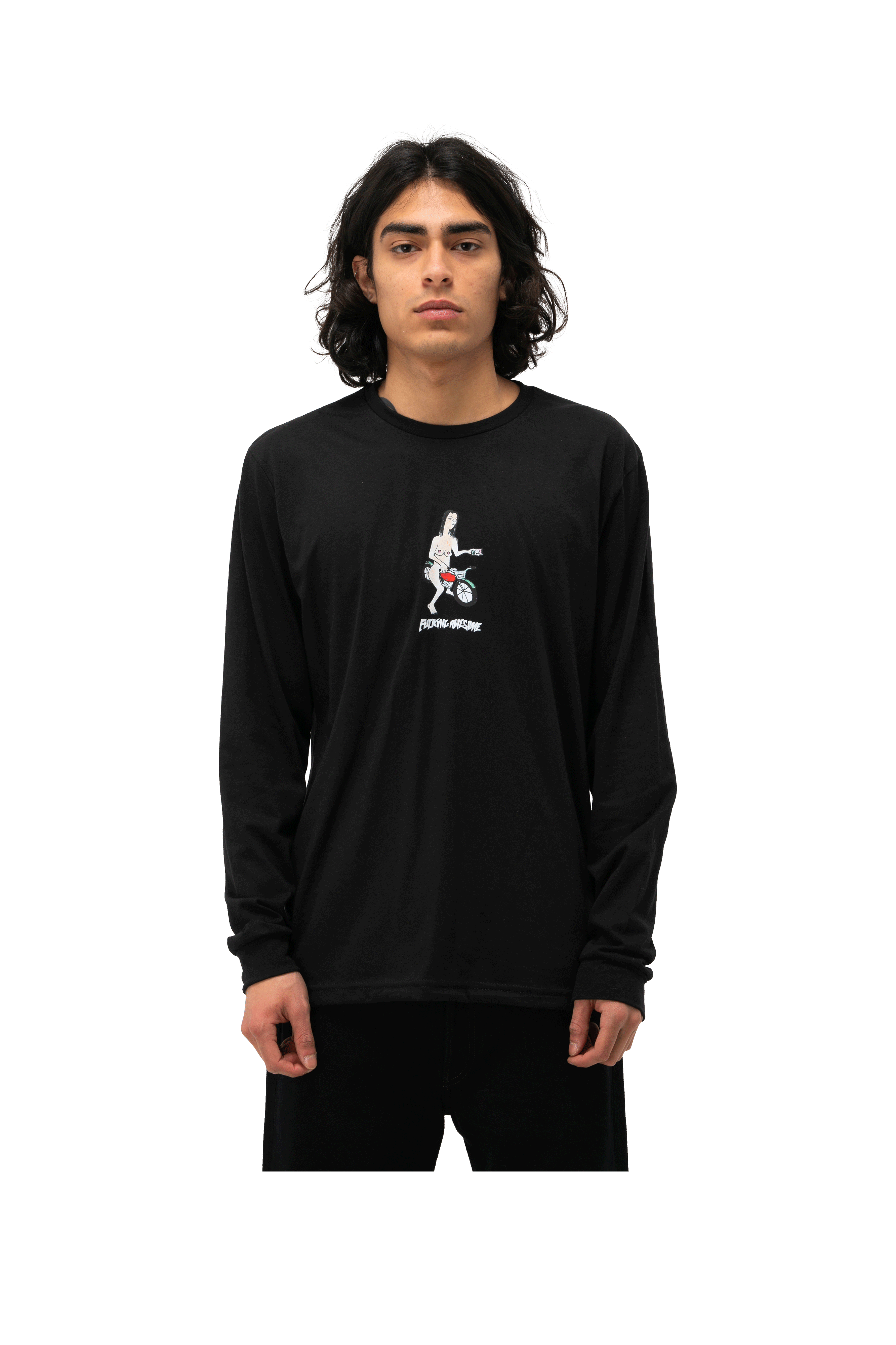 Bike Girl Longsleeve Tee