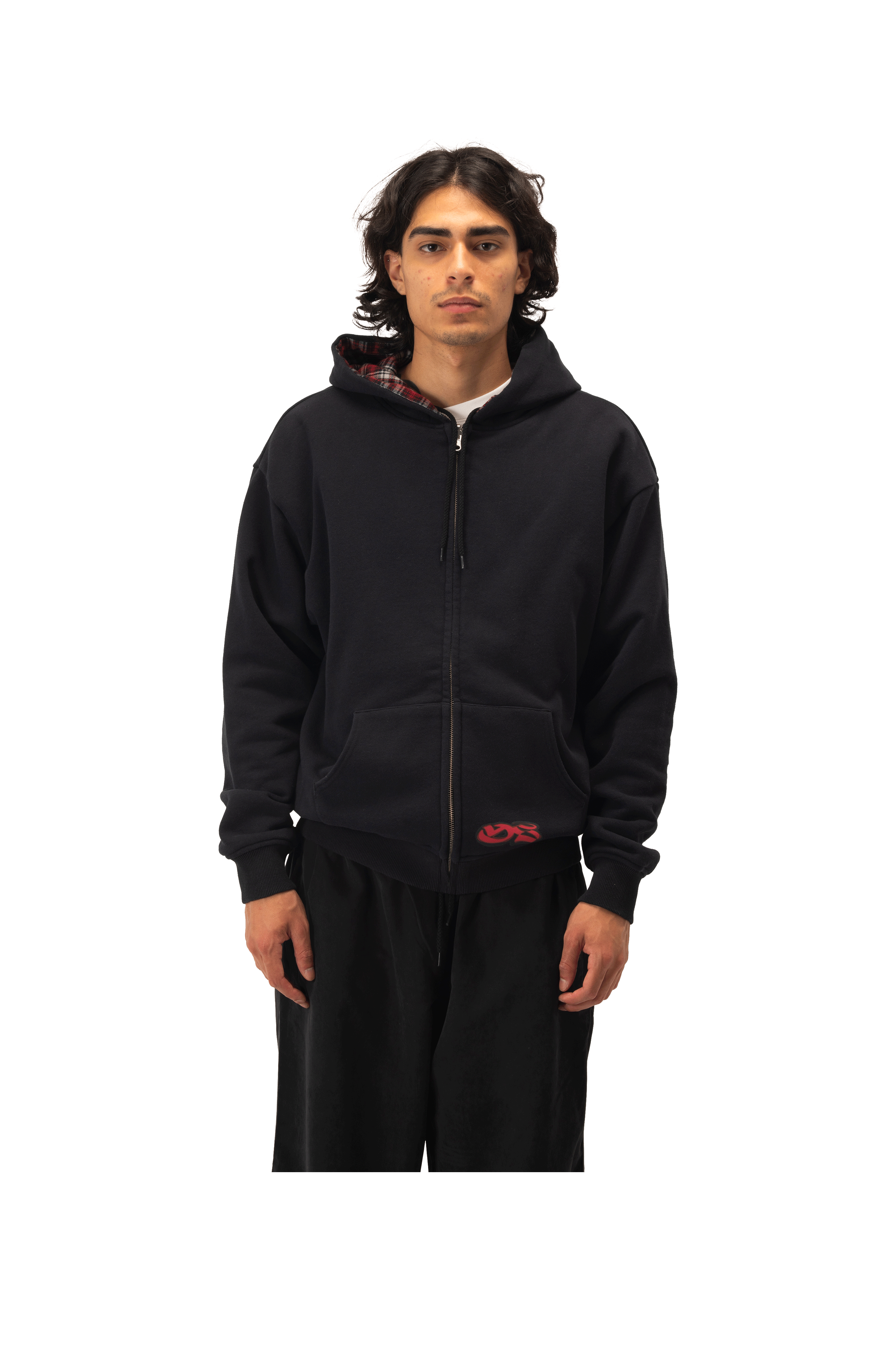Reversible Flannel Hood