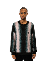 Faux Hairy Crewneck