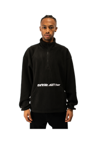 Cut Off 1/4 Zip Polar Fleece