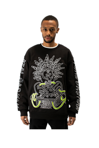 Electrified Crewneck Fleece Sweatshirt