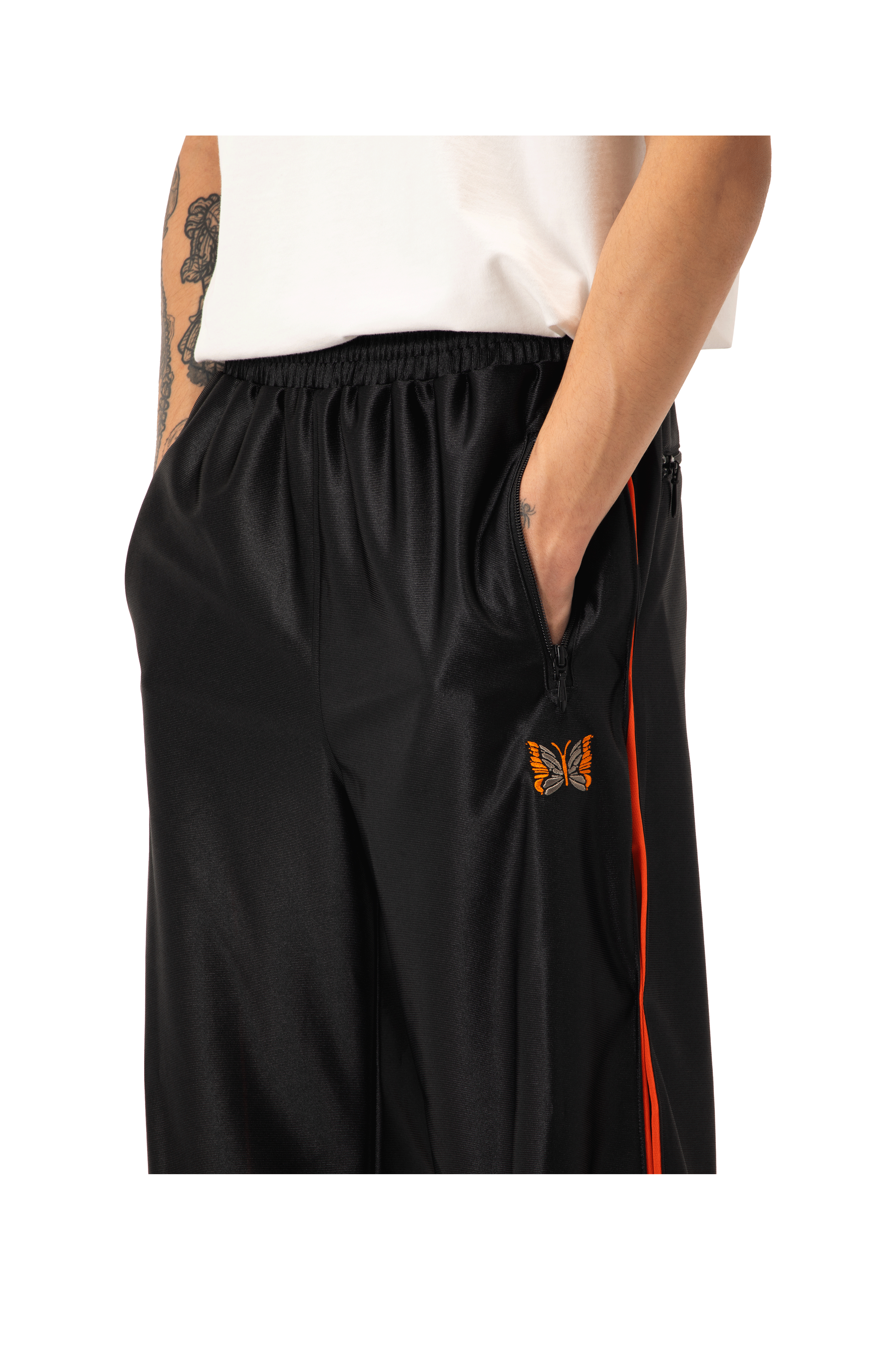 Tricot Sateen Track Pant