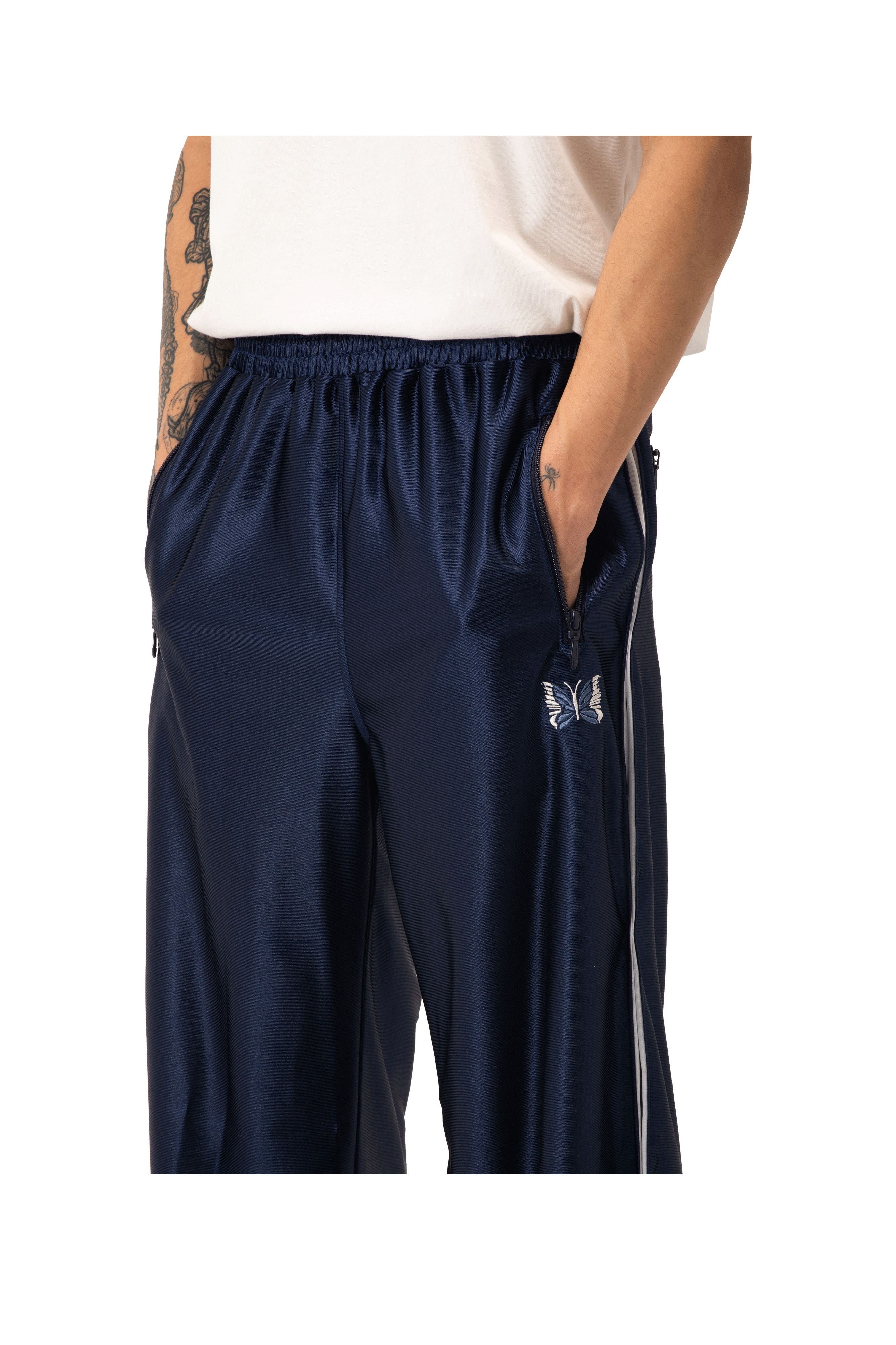 Tricot Sateen Track Pant