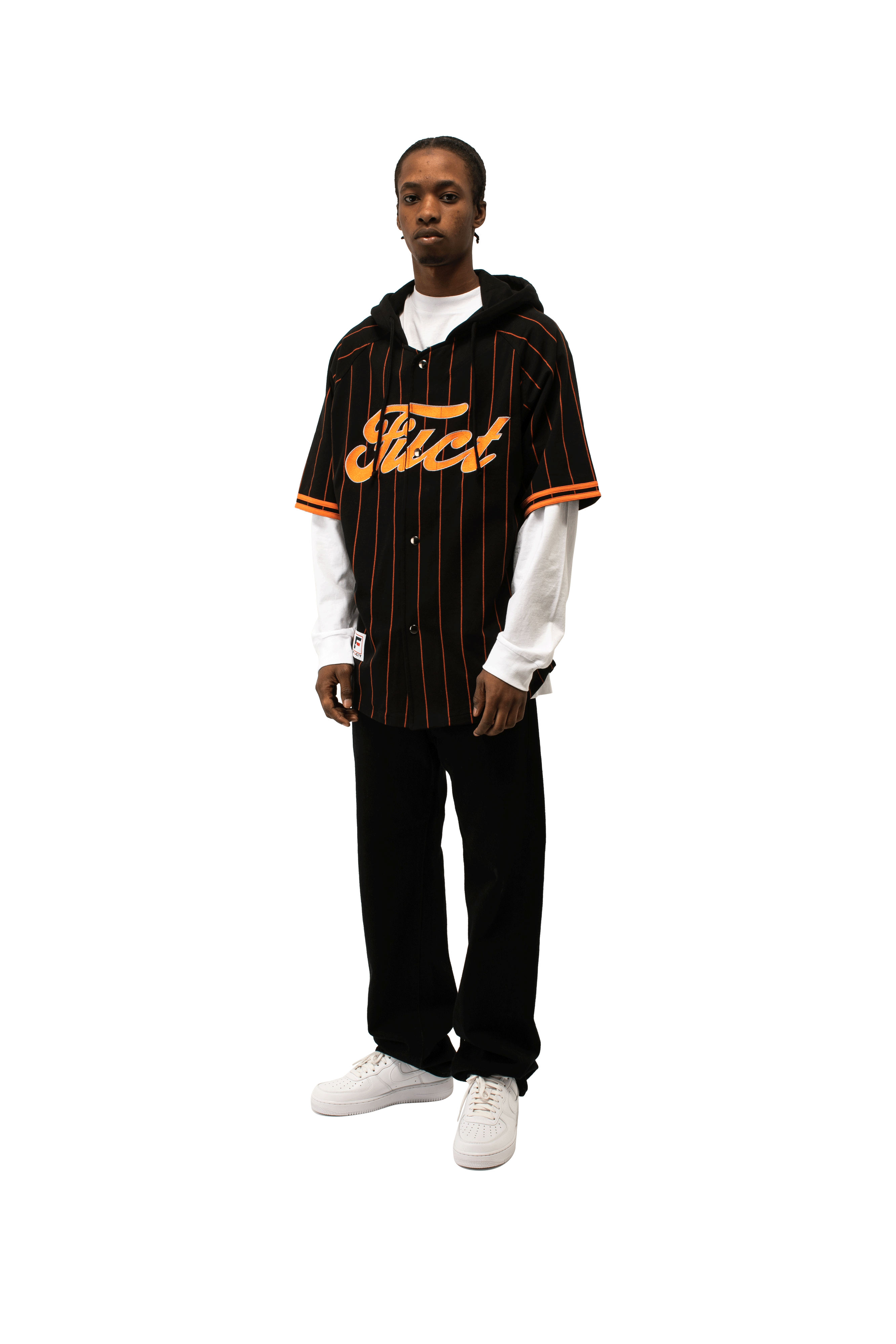 Hooded Baseball Shirt