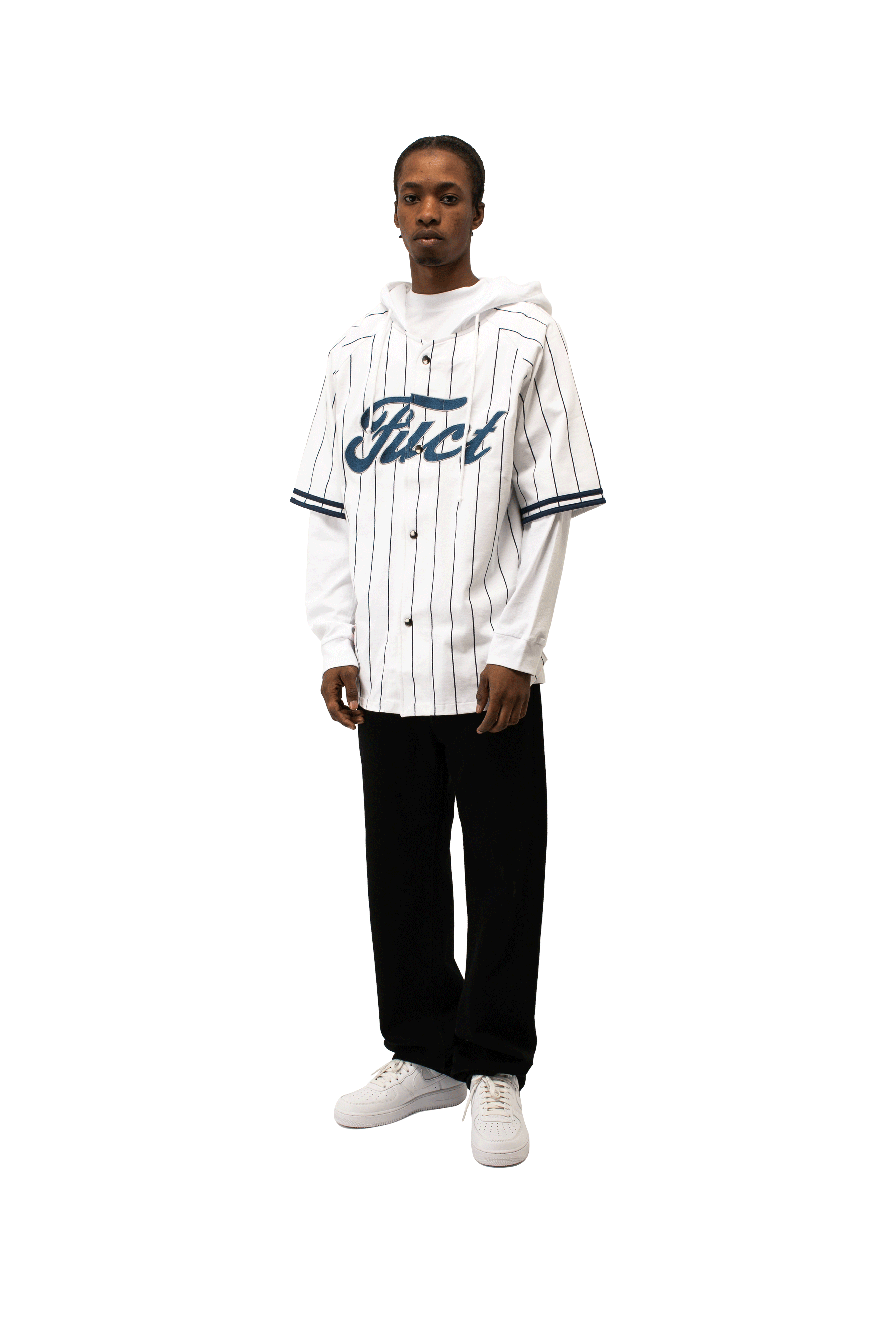 Hooded Baseball Shirt