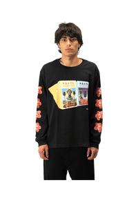 Cassette Tape Long Sleeve Printed T-Shirt