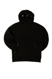 Diagonal Raised Goggle Hooded Sweatshirt