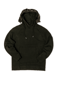 Diagonal 2/1 Goggle Hooded Sweatshirt