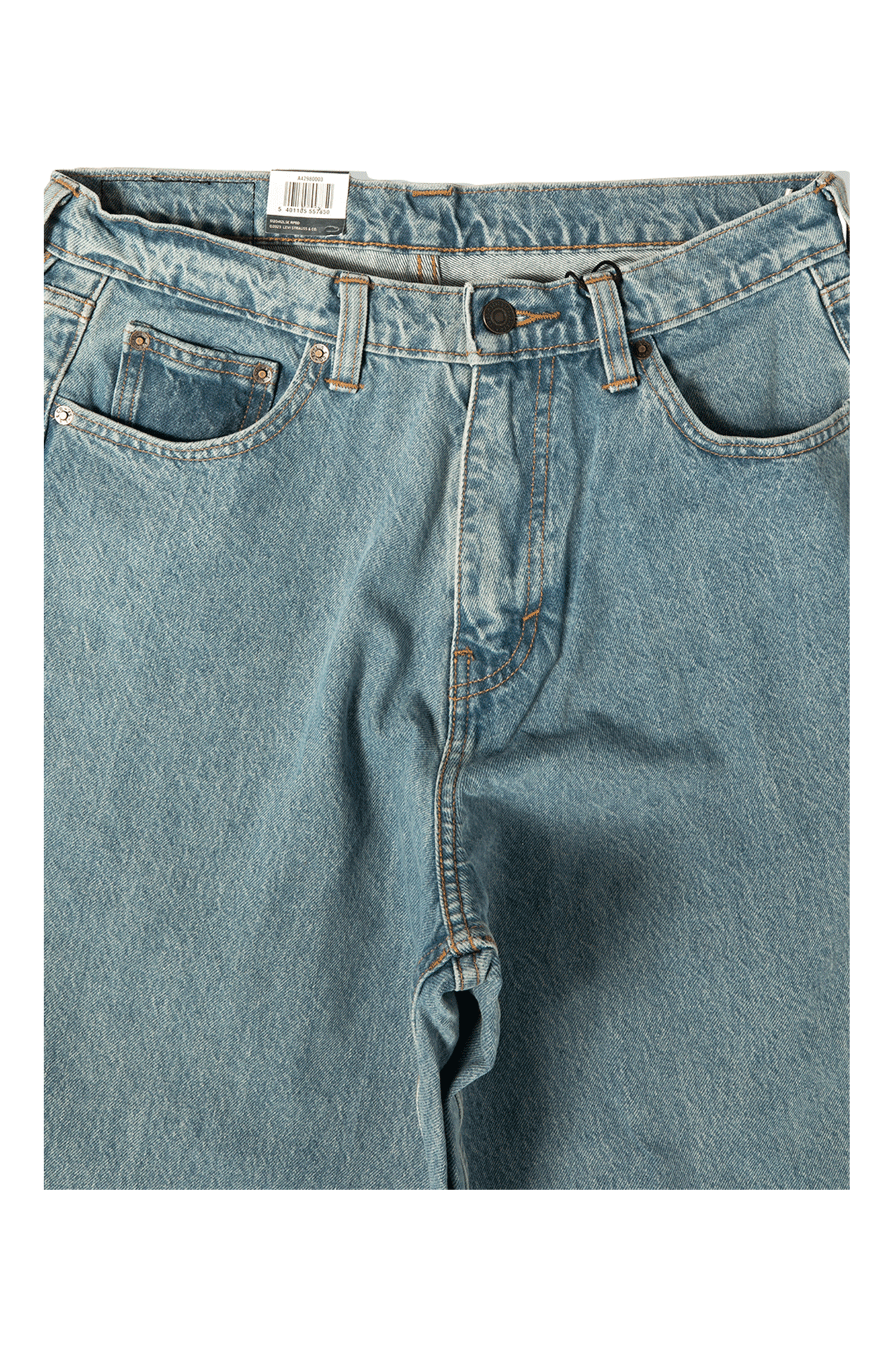 Super Baggy Simple Rinse Denim