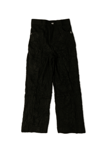 Belfort Wool Wide Leg Trousers