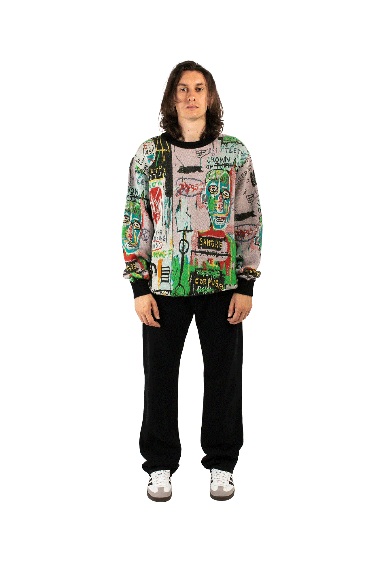Jean Michel Basquiat Cardigan