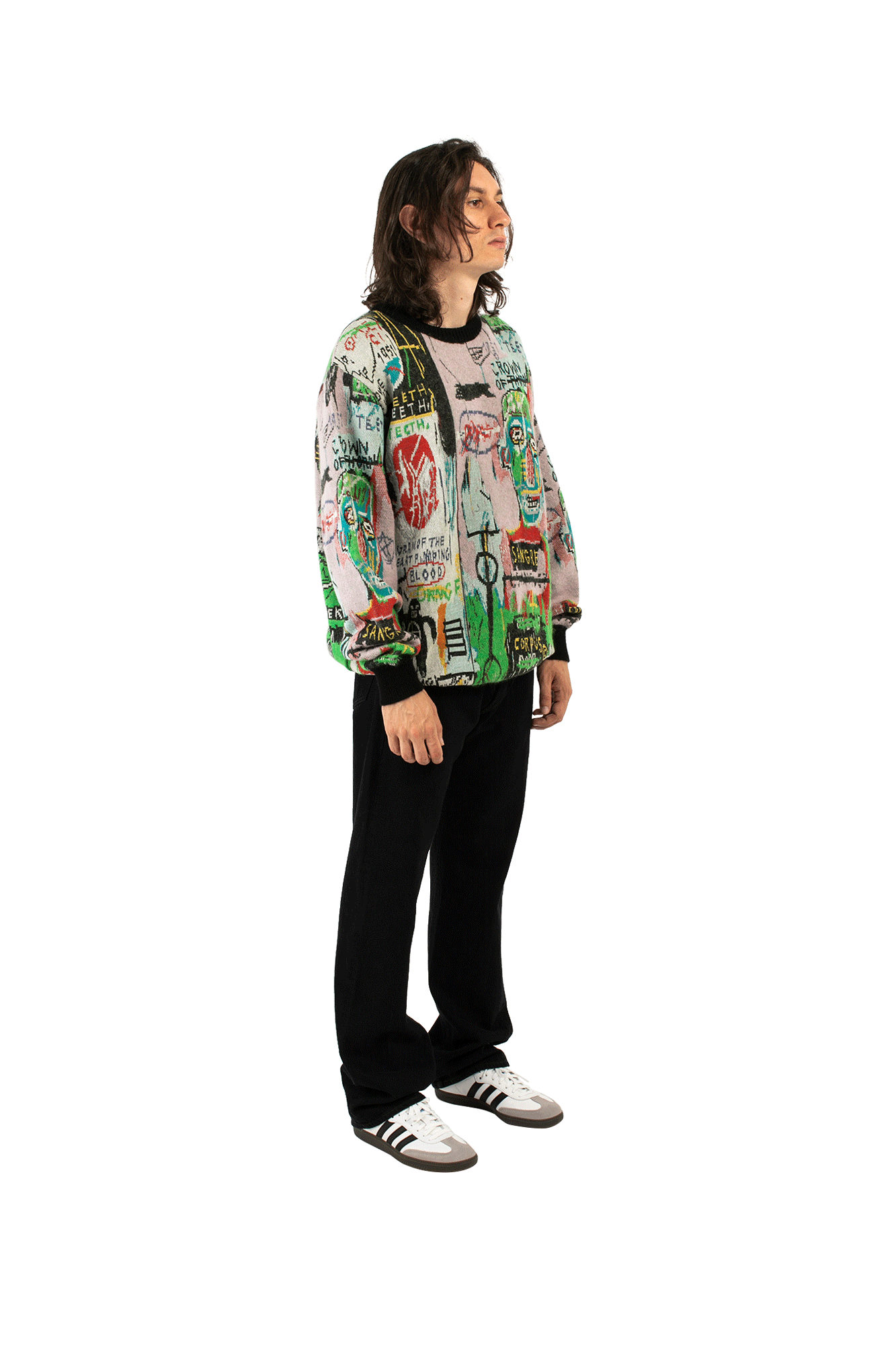 Jean Michel Basquiat Cardigan