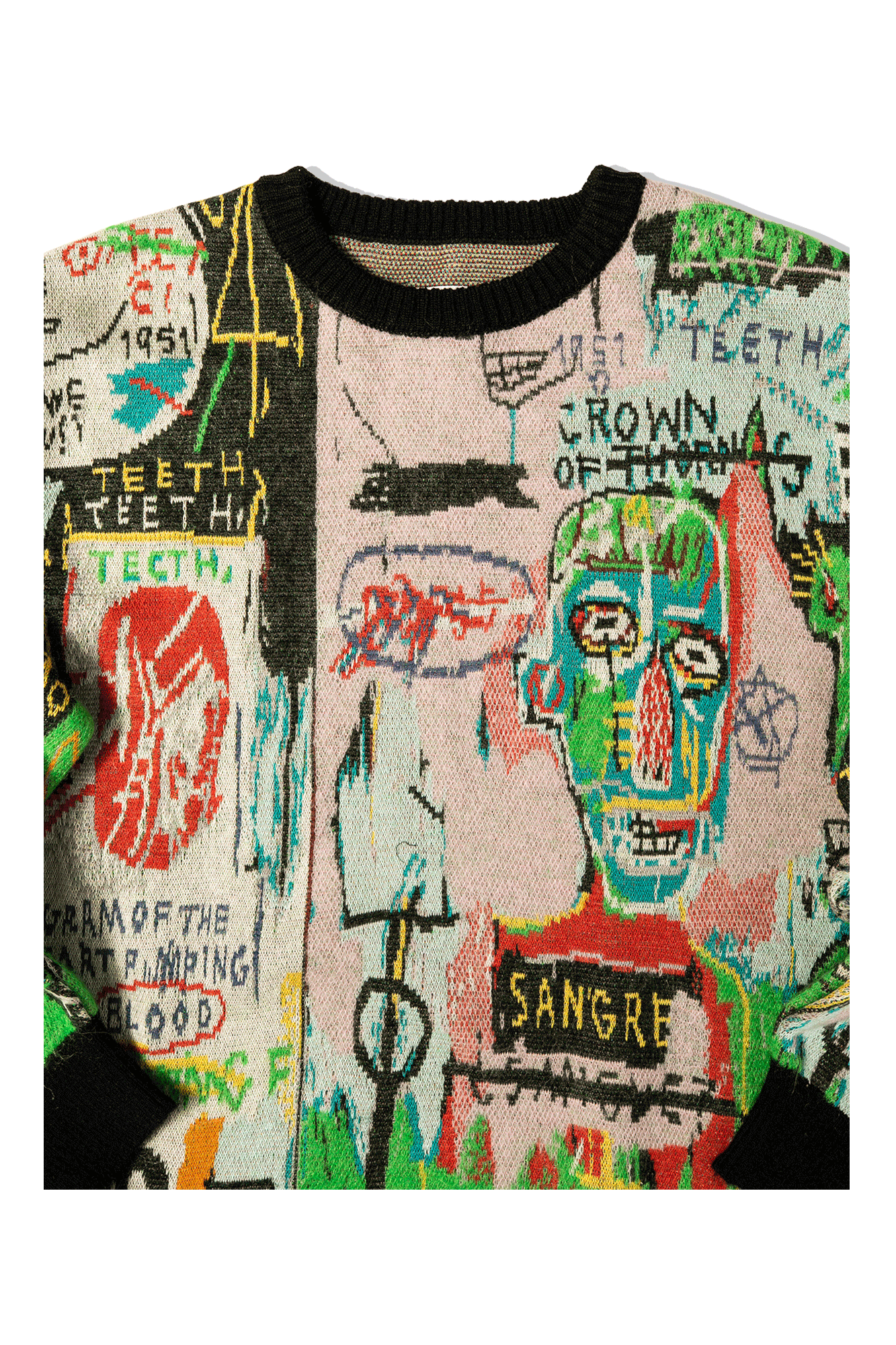 Jean Michel Basquiat Cardigan