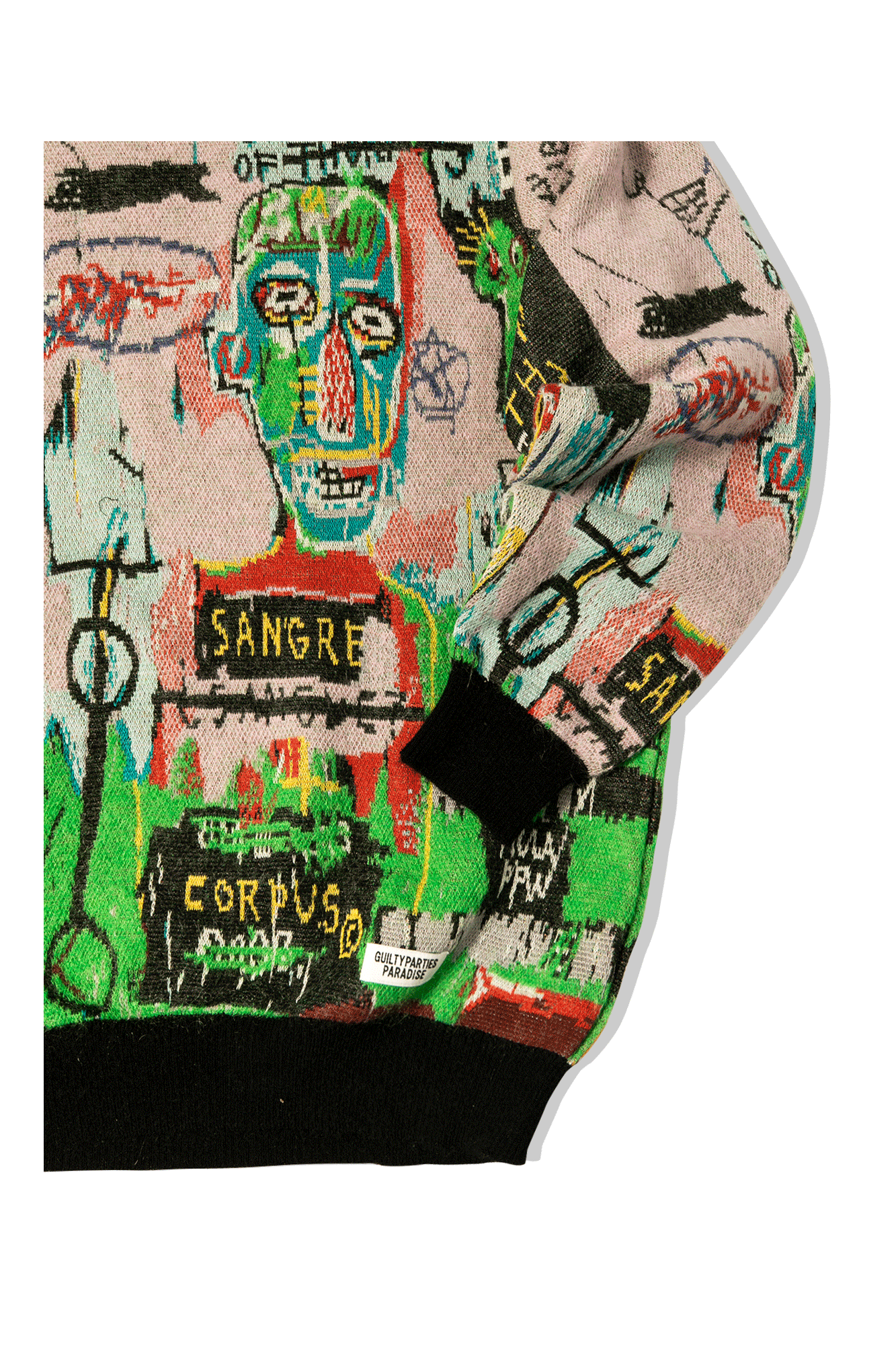Jean Michel Basquiat Cardigan